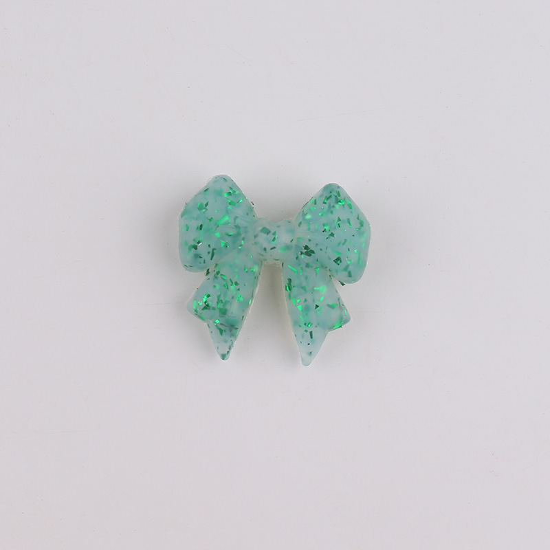 Nuevo arco brillante perlas de silicona para bebés pequeños collar de dentín accesorios de cuentas de caricatura perlas de silicona al por mayor