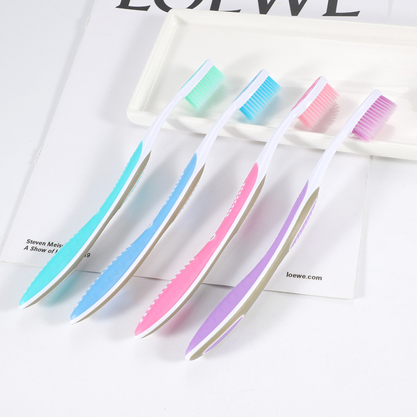 Adult large-head soft-bristle toothbrush for home use