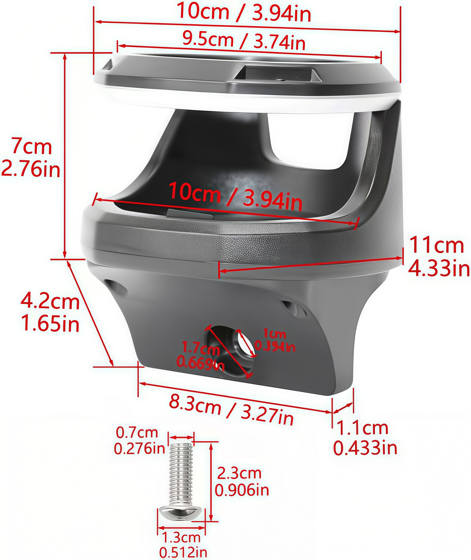 Suitable for 19-25 Jimny models, modified center console cup holder JB74/JB64 car cup holder