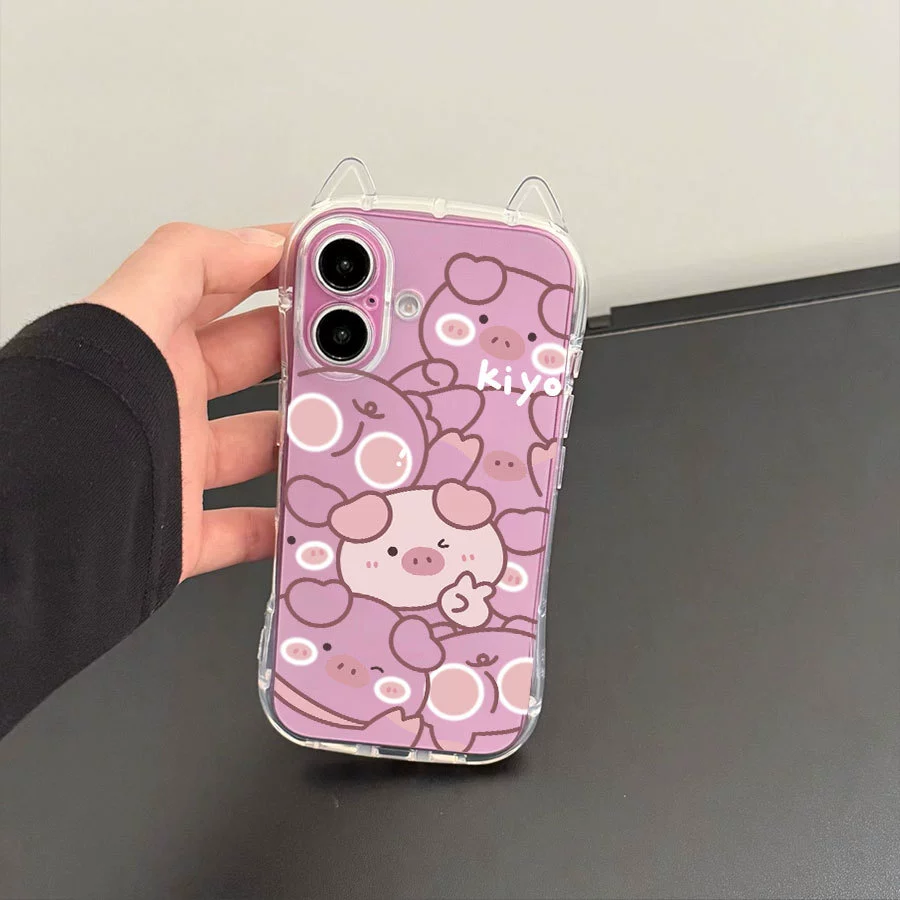 Apple, iPhone15, неоновый фуксия совместимый чехол для телефона, 15promax
