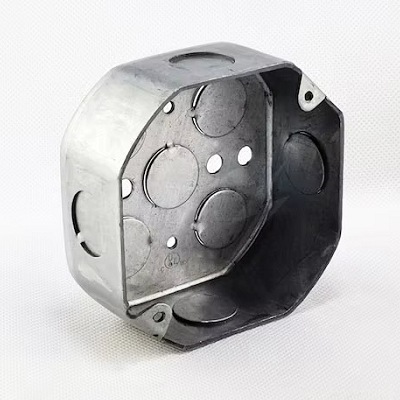 八角形电源插座盒 电气箱带UL证书Octagon Electrical Outlet Box