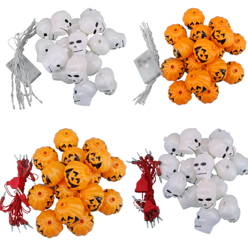 Хэллоуин призрак фестиваль вечеринка событие макет сцены реквизит тыква череп струнные огни Хэллоуин сцена атмосфера макет