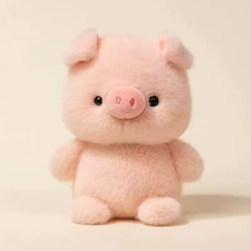 网红桌伴玩偶小象公仔创意小兔小猪玩偶摆件萌娃娃送男女生日礼物