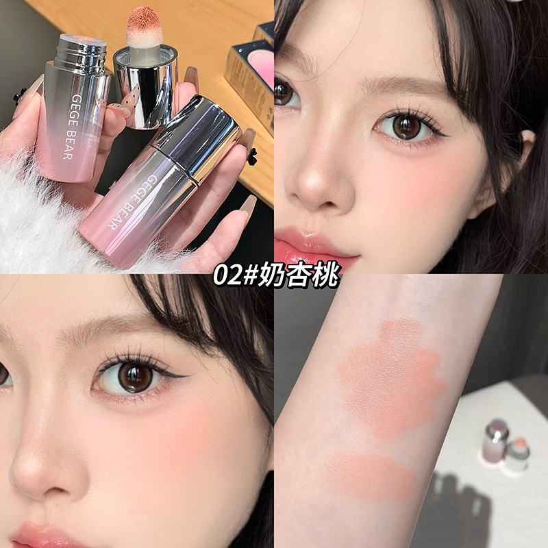 Rubor Líquido Terciopelo Mate Alta Pigmentación para Maquillaje Facial image 8