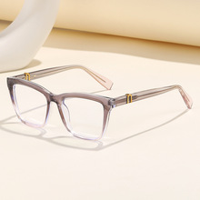 KAJILA方框2025款光学架男弹簧腿防蓝光可配近视镜丙酸插针眼镜男