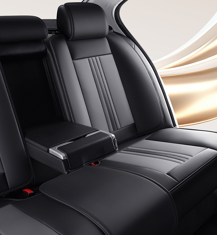 Car Seat Cushion Five-Seater Four-Season Cushion All-Inclusive Universal Seat Cover Seat Cushion Nappa Leather Amazon European and American Cross-Border Breathable