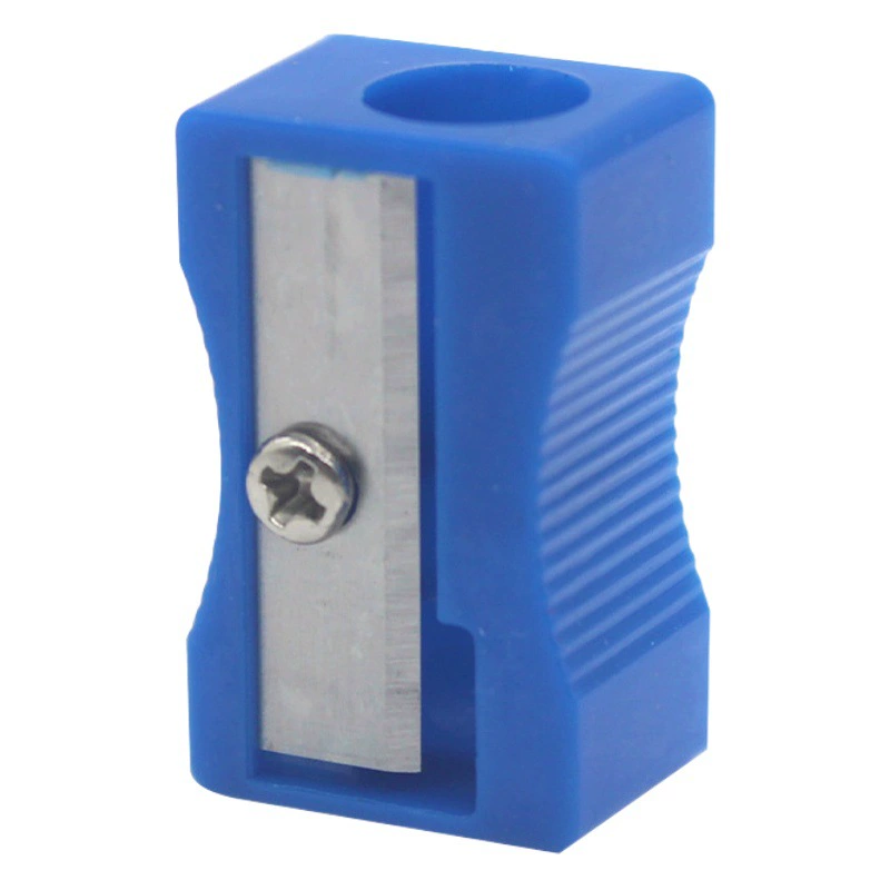 Фабрика оптовой точилка пластиковая прямоугольная точилка для карандашей студент поставляет небольшую квадратную точилку для карандашей Мини точилка для карандашей