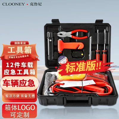 Car Emergency Rescue Tool: Repair kit - 12-piece-set