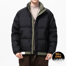 高档男士羽绒服秋冬季新款潮牌帅气男装保暖加厚情侣休闲御寒外套