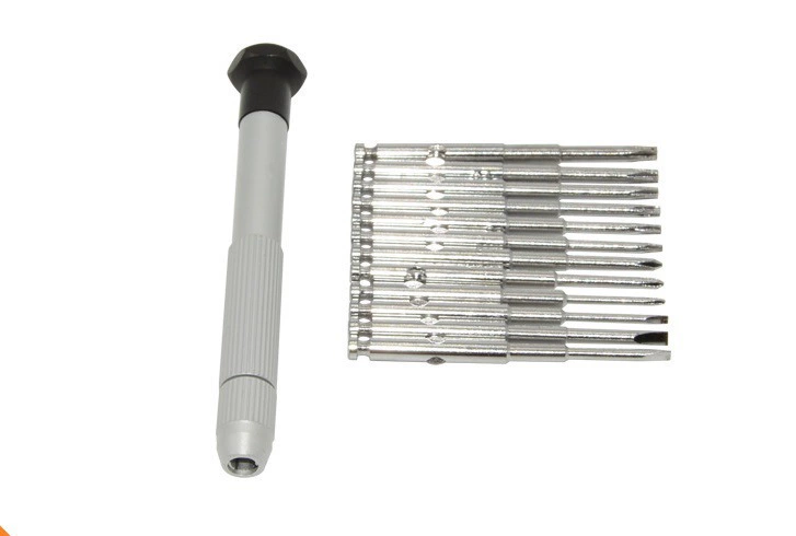 Screwdriver, universal set, case