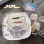 女士少女抗菌撞色三角裤