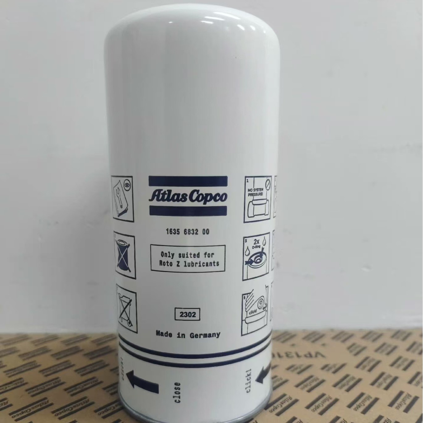 阿特拉斯油过滤器1630683200 原厂ZT90无油螺杆空压机保养配件