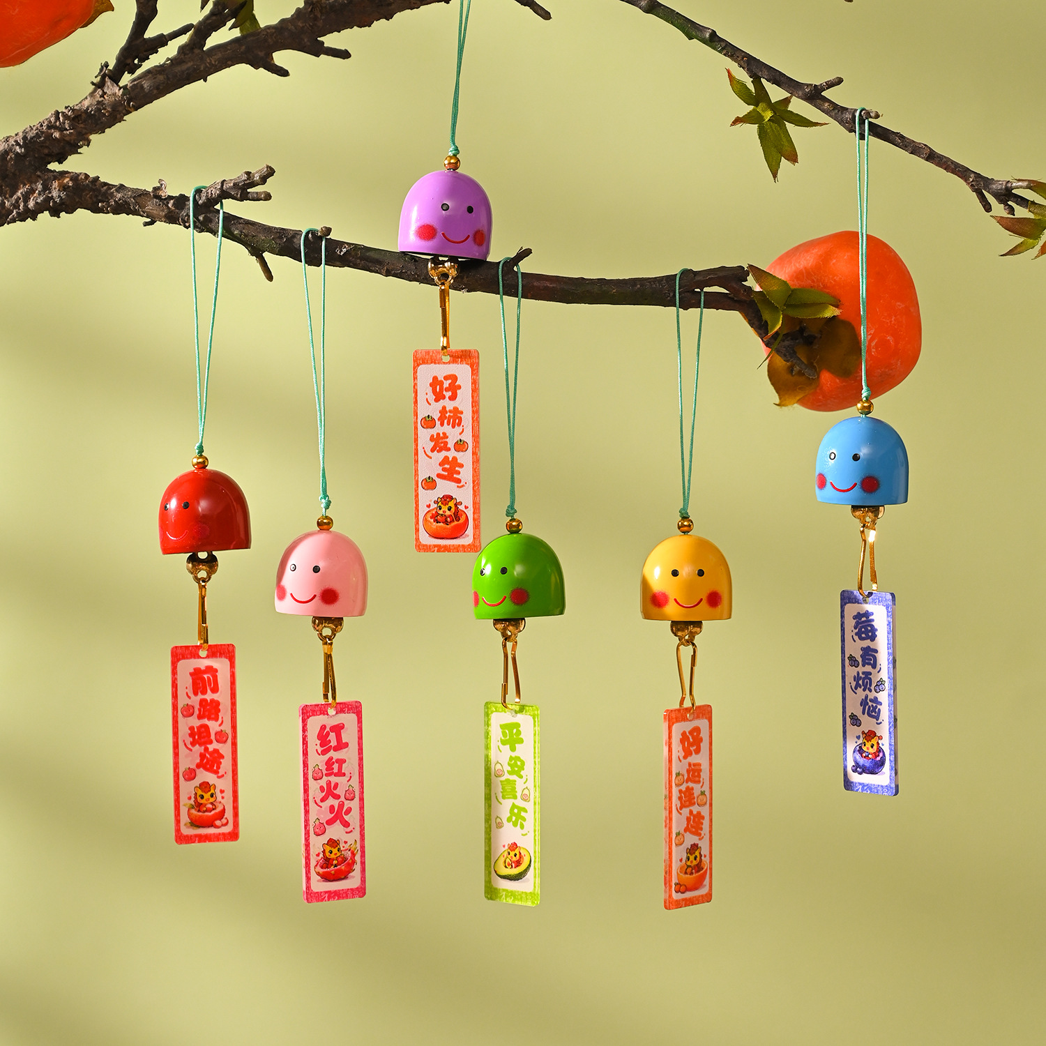 Campanello a vento con cartoon decorazione da appendere_voghion.com