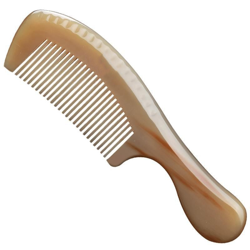 工場卸売白角コーム天然本物の広歯インターネット有名人コーム女性のロングヘアマッサージ頭経絡コーム|undefined