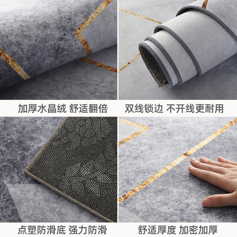 Alfombra de cocina especial de dibujos animados transfronteriza alfombra de piso larga alfombra de noche manta de baño alfombra de la puerta del piso