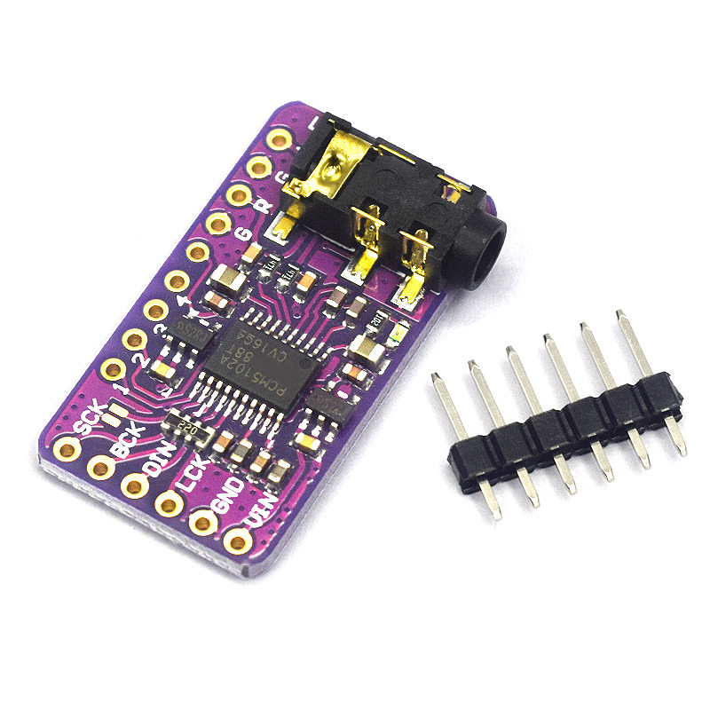 GY-PCM5102 I2S IISマクロプロセッサラズベリーパイロスレスデジタルオーディオDACデコーダボード