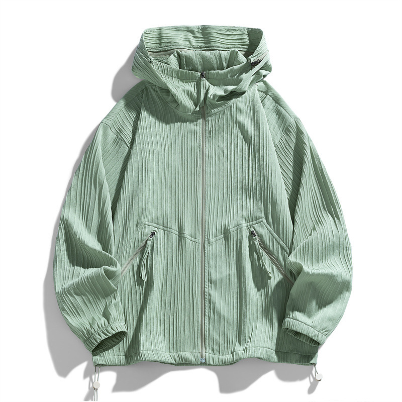 Wholesale Summer Lightweight Sun Protection Clothing, Hooded Skin Clothing, Anti-Uv Sports Outdoor Sun Protection Clothing for Men and Women, Fishing