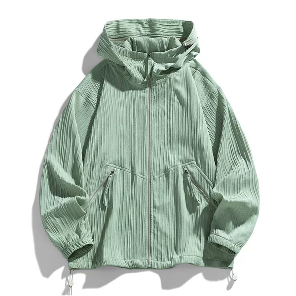 Wholesale Summer Lightweight Sun Protection Clothing, Hooded Skin Clothing, Anti-Uv Sports Outdoor Sun Protection Clothing for Men and Women, Fishing