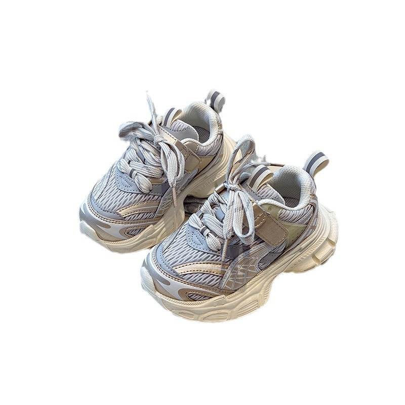 Demi-season mesh breathable children's sneakers for boys