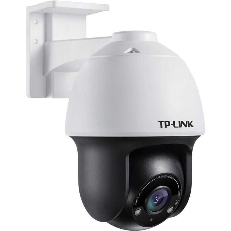 TP-LINK球机室外水星光夜视PoE摄像头360°全景网络高清摄像机
