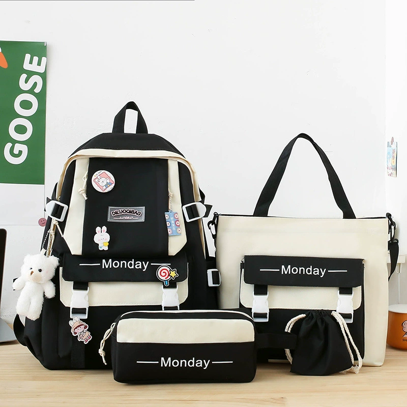 Backpack, universal capacious set, for secondary school