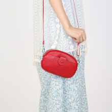 真皮时尚妈妈手机包2025新款头层牛皮迷你斜挎包女士高级感小方包