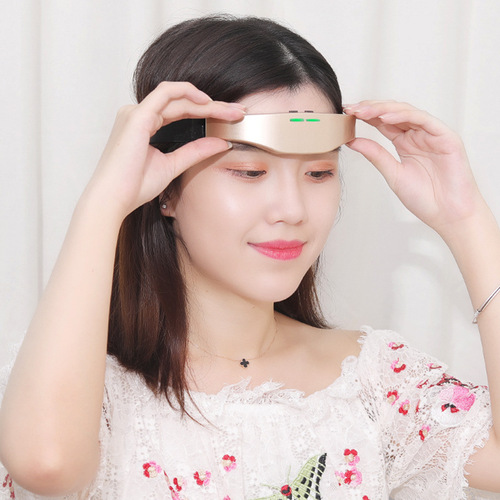Head massage device smart sleep aid EMS massage device, new portable wireless microcurrent head sleep aid