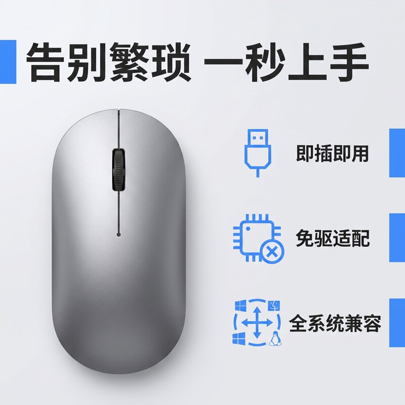 Dual-Mode Wireless Rechargeable Mouse Bluetooth Ergonomic Silent Mouse Suitable for Office and Business Use for Hp Laptops Dual-Mode Wireless Rechargeable Mouse Bluetooth Ergonomic Silent Mouse Suitable for Office and Business Use for Hp Laptops