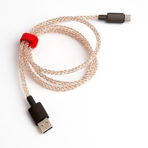 Glitter RGB lighting data cable LED charging cable Android data cable Type-C fast charging data cable wholesale