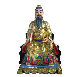 庄子树脂塑像酒神茶神树脂塑像药王爷神像图片善缘佛像厂
