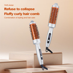 TK ふわふわコーム クリップ ヘアアイロン ストレートヘアアイロン コームは手動で髪を傷めません マイナスイオン クロスボーダー 両用ヘアアイロン