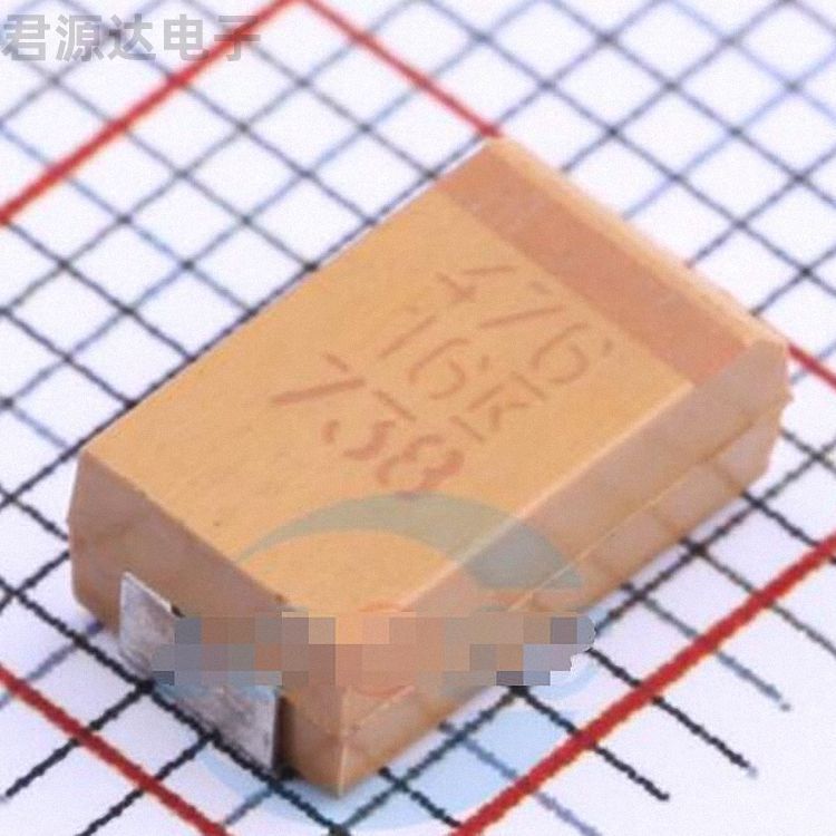 T491D476M016AT描述47uF(476) ±20% 16V 钽电容