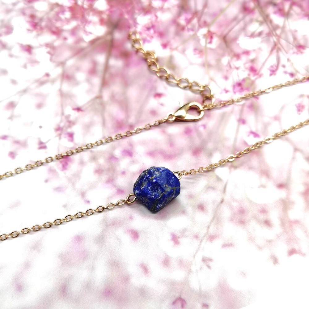 Fashion Geometric Agate Plating Natural Stone Necklace 1 Piece