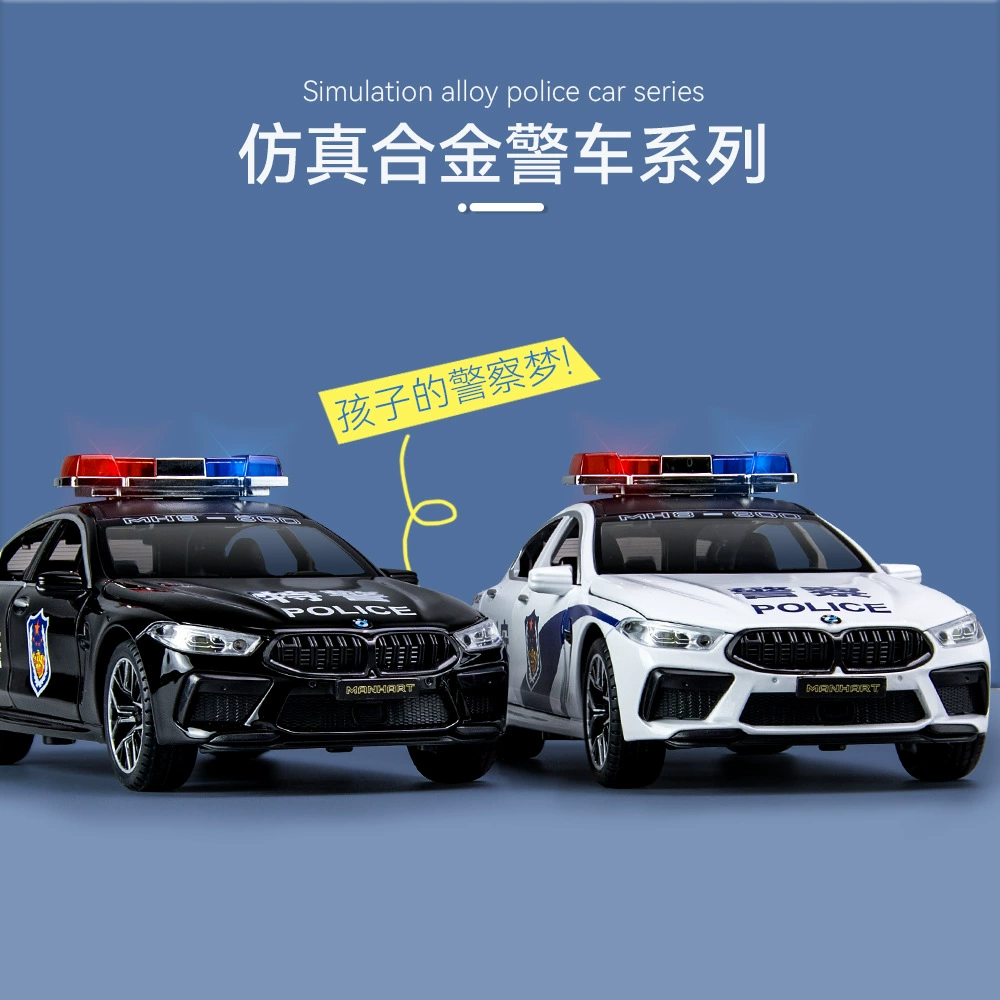 BMW, воин, кузнечный автомобиль, модель автомобиля, полицейский автомобиль, игрушка для мальчиков, транспорт, минифигурка с подсветкой музыкой, дорожная полиция