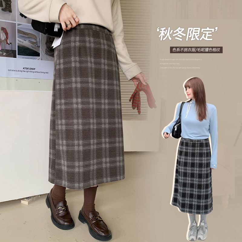  冬  XL-4XL 大きいサイズ スカート