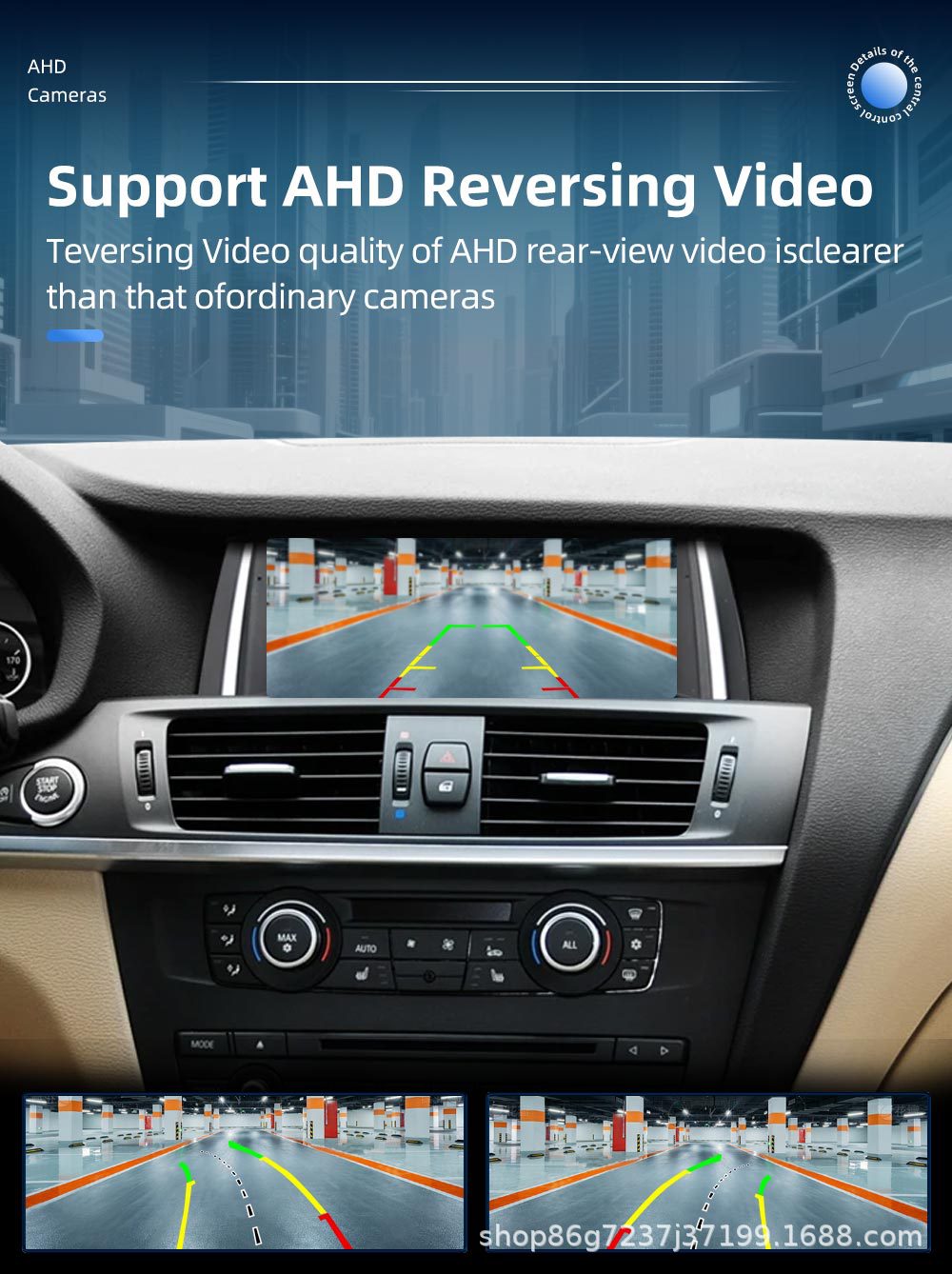 Suitable for Bmw X3 F25 X4 F26 8.8inch Android Bluetooth Car Player Carplay Navigation One