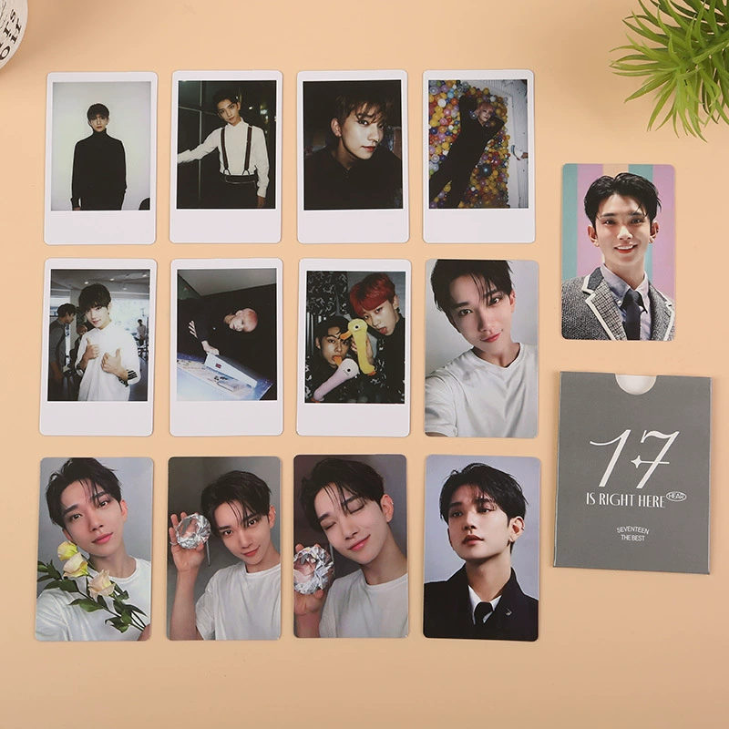 Корейская группа 17 SEVENTEEN новая специальная маленькая карта