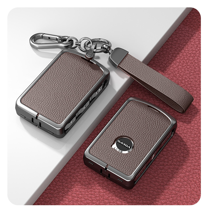 For Volvo key case new xc60/xc40/s60/s90/xc90/v60/v90 protective case buckle men