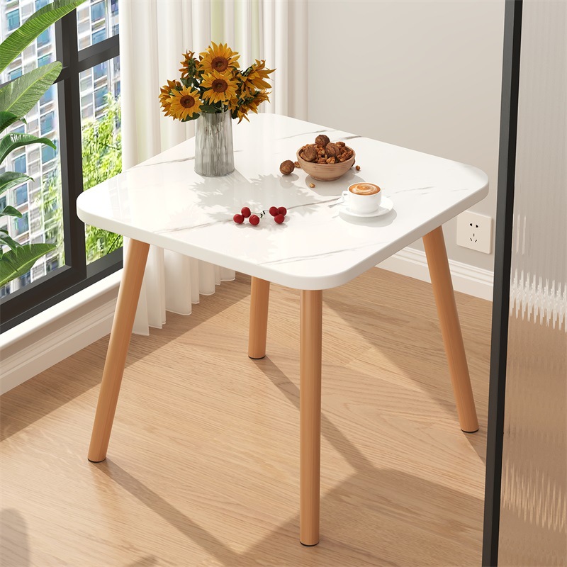 白い質感【角テーブル60*60高さ50】