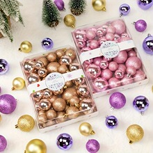 E 26312 Christmas Ball Ornament Set ʥ������� �羳ŷ��