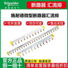 施耐德汇流排断路器1P/DPN 可选12/24位连接铜排 接线排/接线端子