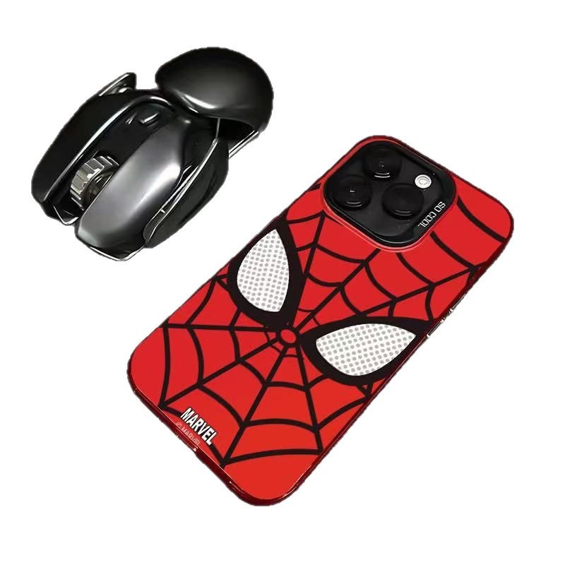 Funda de teléfono con diseño de araña de moda para Apple 17 Pro Max, funda energética personalizada para iPhone 16/15/14, texto 13