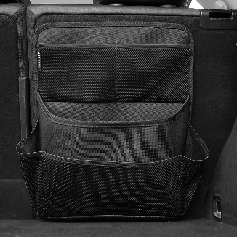 Car Seat Back Storage Bag Hanging Trunk Multi-pocket Travel Storage Bag Mesh Bag Hanging Bag In Stock