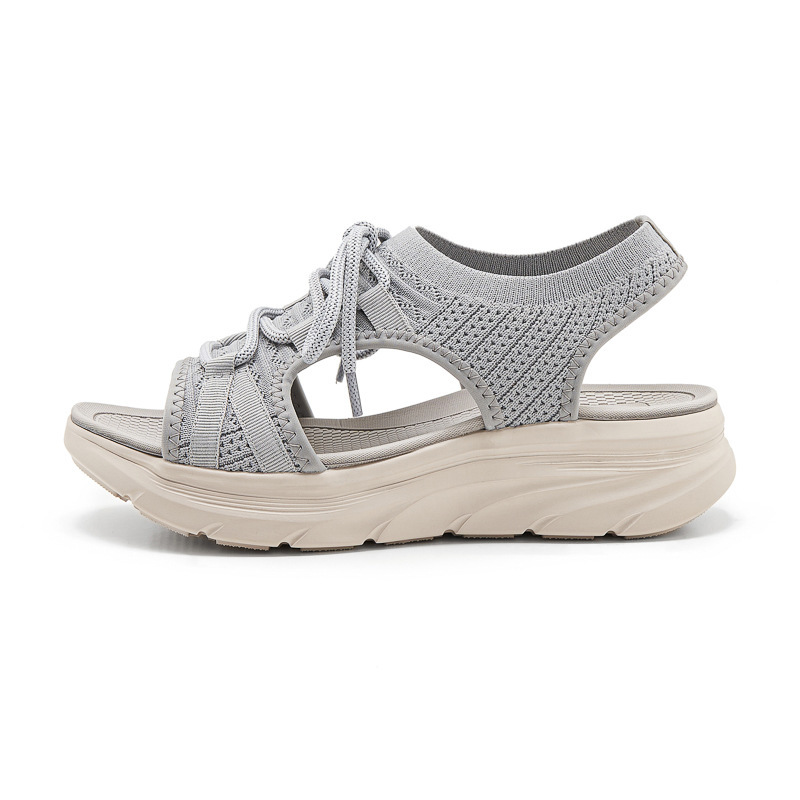 H580 - 8 Europa y los Estados Unidos nuevo 2025 deportivo MD correa casual de color sólido para mujeres zapatillas cómodas sandalias al por mayor