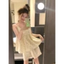 韩国少女碎花甜美家居服