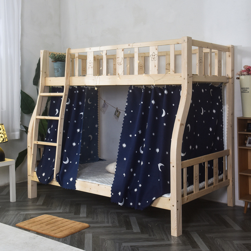 Bunk Bed Curtains, Upper and Lower Bunk Bed Curtains, Student Dormitory Bed Curtains, High and Low Bed Kidsren's Bed Curtains, Bed Curtains