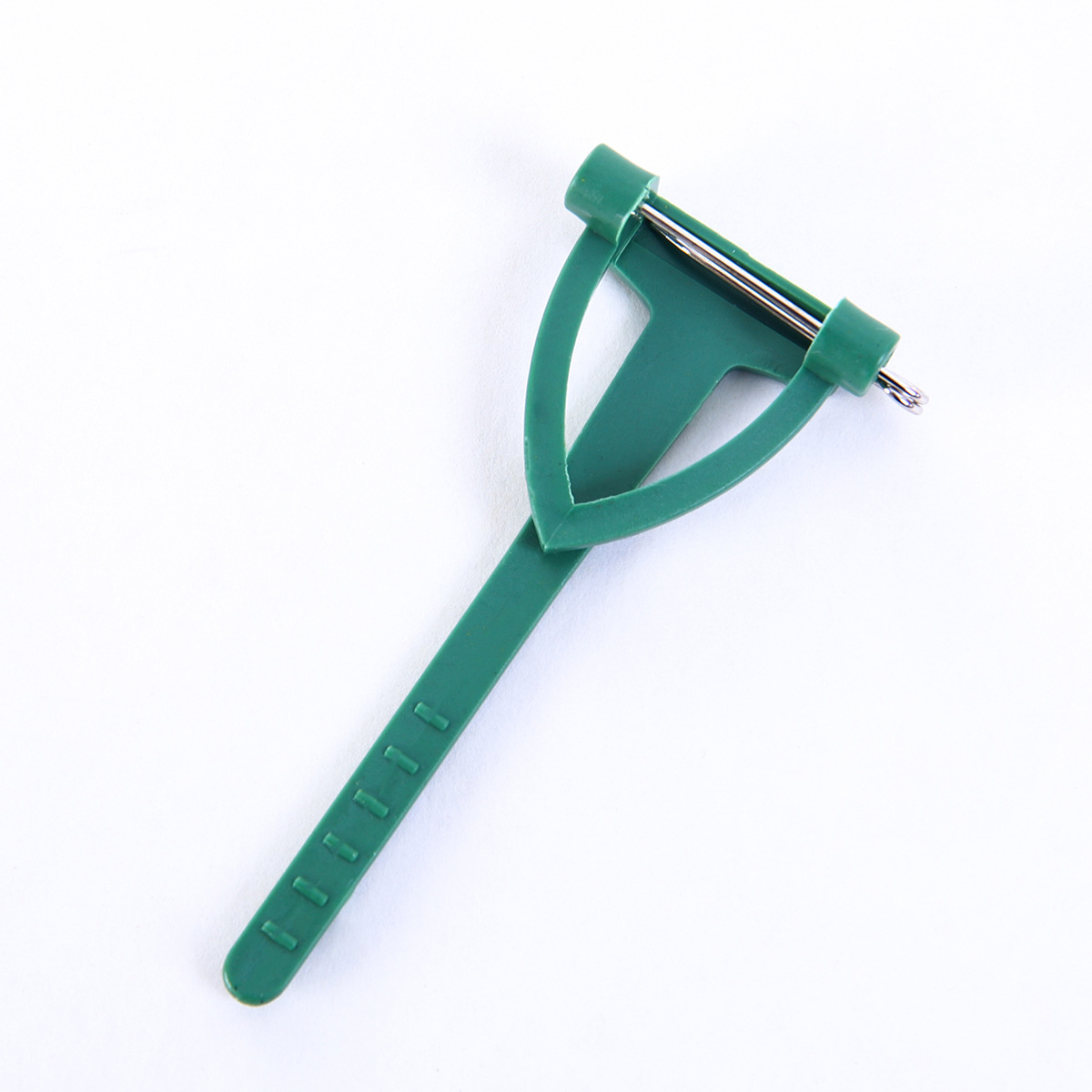 Broche de plástico triangular ramo de flores broche