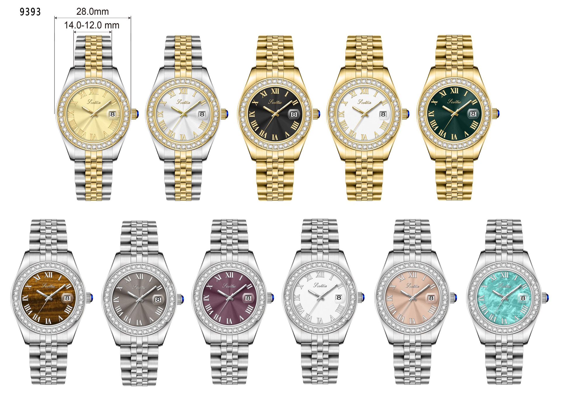 75g Weight Tempered Glass Mirror Material Alloy Strap Material Watch Classification Pointer Display Type Butterfly Double Snap Buckle Style Round Dial Shape Daily, Street Occasion Quartz Movement Solid Color Pattern All Seasons Season Women's Gender Retro, Classic Style Style Retro Classic Style Solid Color Butterfly Double Snap Quartz Watch Women's Watches 无