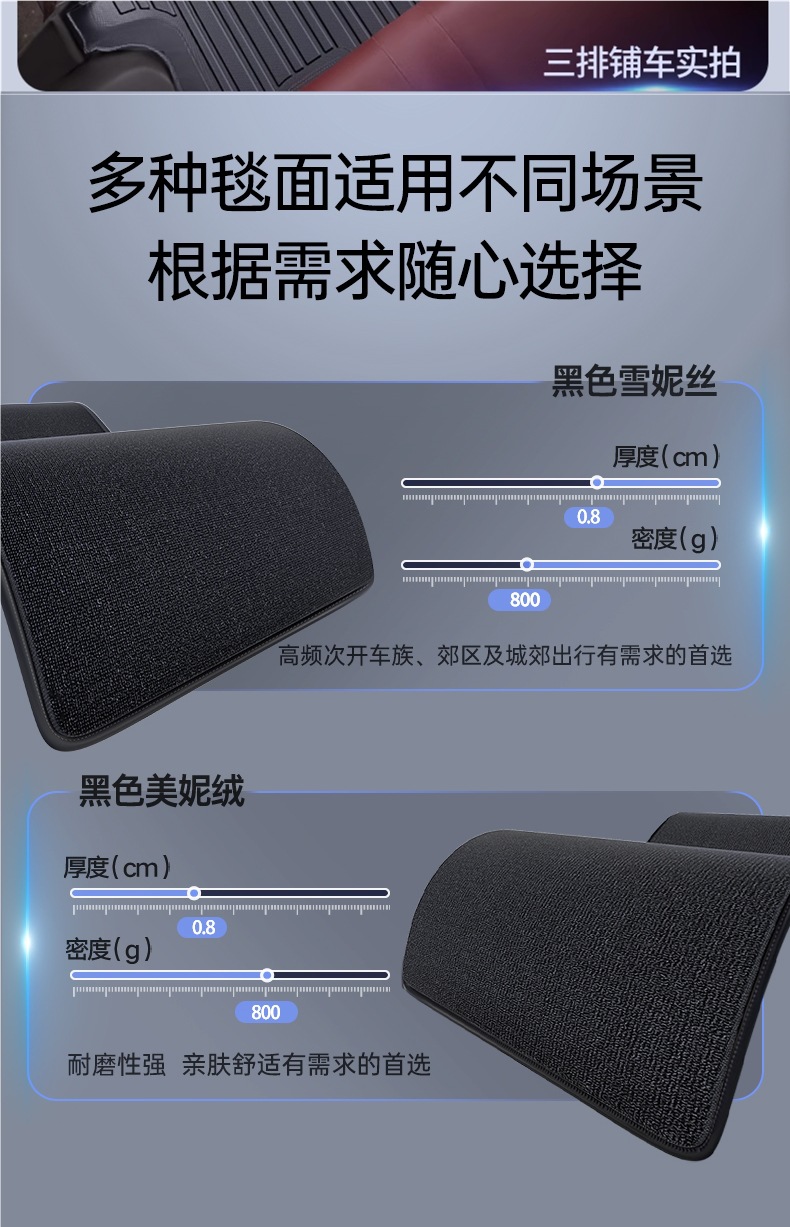 Suitable for Wuling Hongguang S Floor Mats, Fully Enclosed S3 Hongguang V Special 5/7 Seat Modified Decorative Accessories Tpe Car Floor Mats