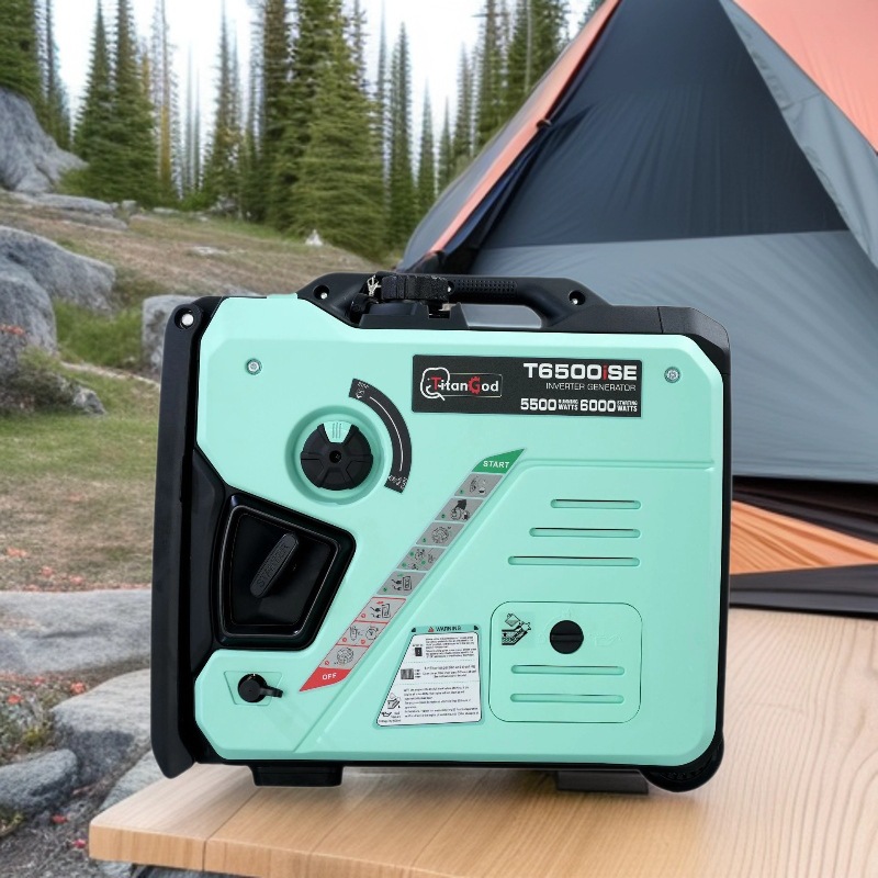 手摇发电机手摇220v天然气/汽油发电机变频静音发电机家用发电机